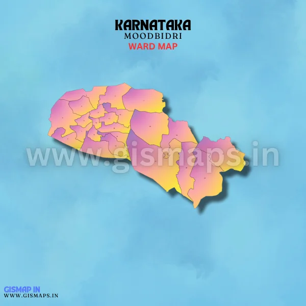 Moodbidri Ward Map (Karnataka)